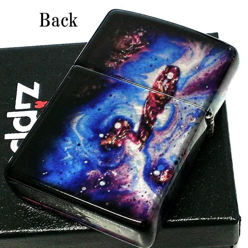 ZIPPO ライター ジッポー パープルマーブル おしゃれ 5面加工