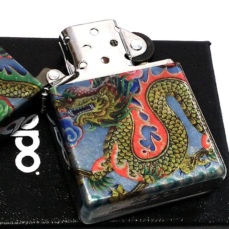 ZIPPO（ジッポー） ライター ドラゴン ジッポ 龍 和柄 5面加工