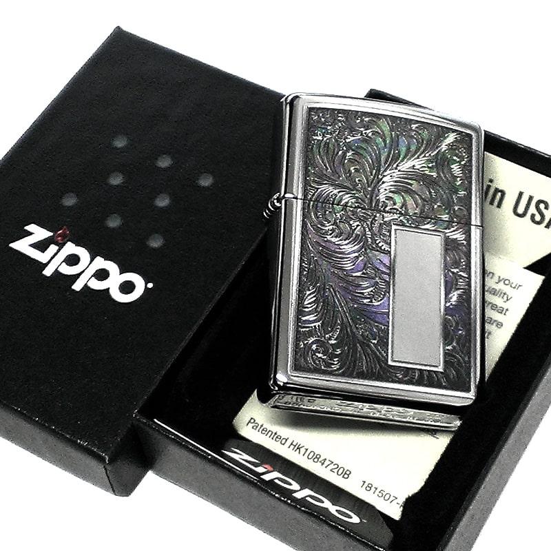 ZIPPO（ジッポー） ジッポ ライター ヴェネチアンデザイン シルバー