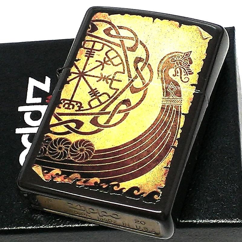ZIPPO（ジッポー） おしゃれ バイキング船 かっこいい ジッポ ライター 