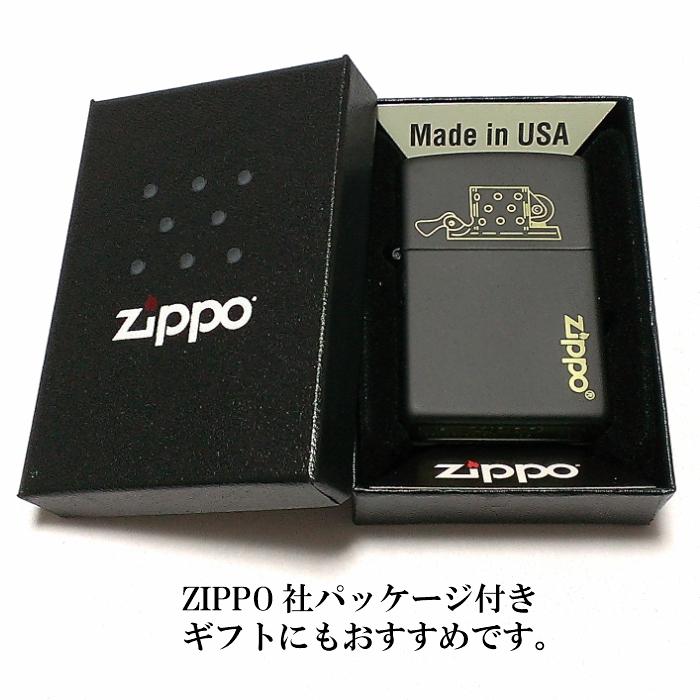 ZIPPO（ジッポー） ライター マットブラック ジッポ インサイド