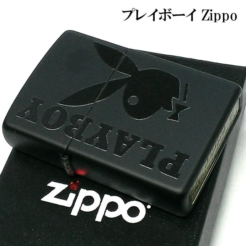 ZIPPO（ジッポー） ZIPPO PLAYBOY ライター プレイボーイ ブラック 艶