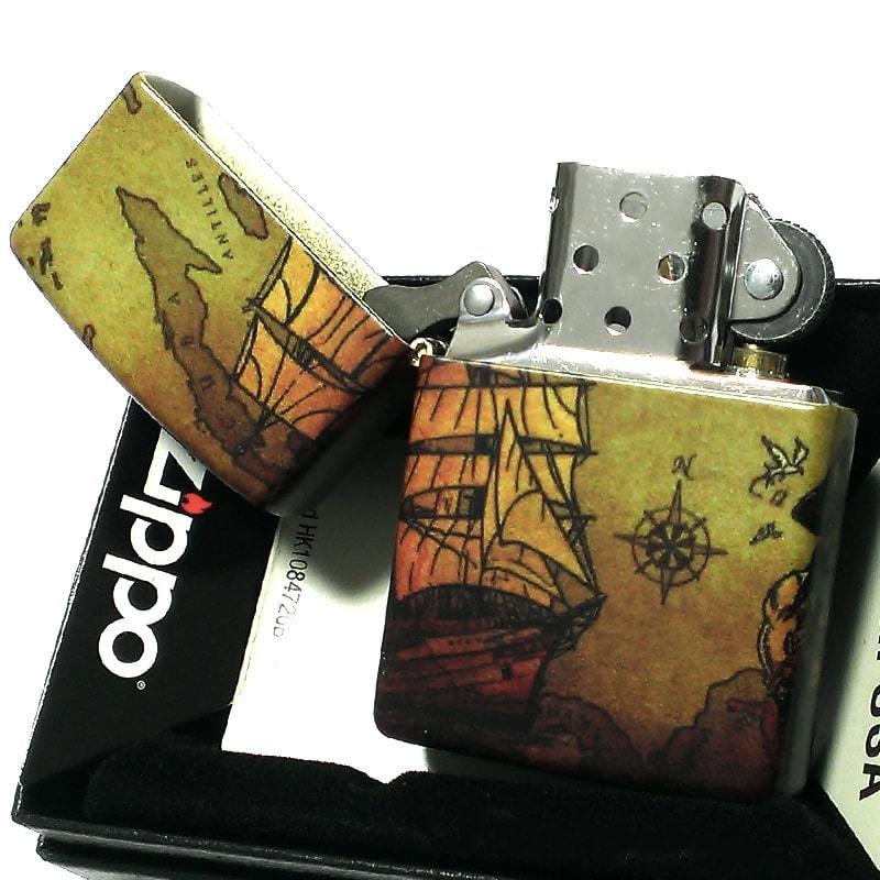 ZIPPO（ジッポー） ライター 船 ジッポ PIRATE SHIP DESIGN パイレーツ