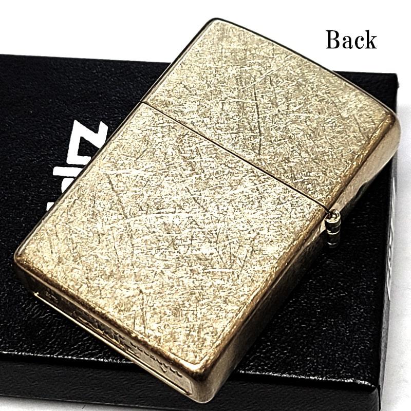 ZIPPO（ジッポー） ストリートクローム ブラス おしゃれ ユーズド加工