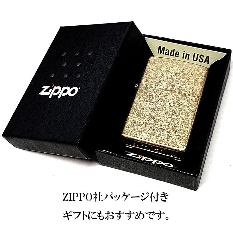 ZIPPO（ジッポー） ストリートクローム ブラス おしゃれ ユーズド加工