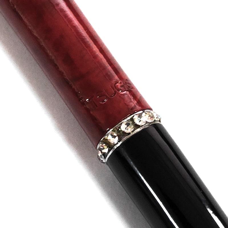 シガレットホルダー 喫煙具 収納袋付き TSUGE シガレットホルダー オードリーホルダー ラインストーン