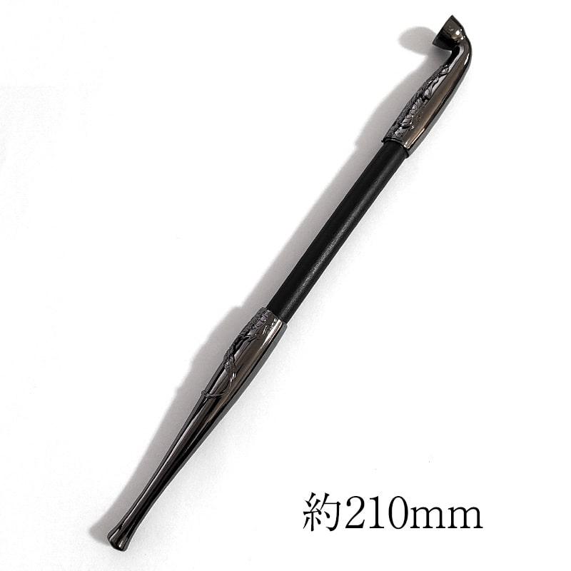 黒煙管 登り龍 喫煙具 竜 きせる ブラック ドラゴン TSUGE キセル 天然