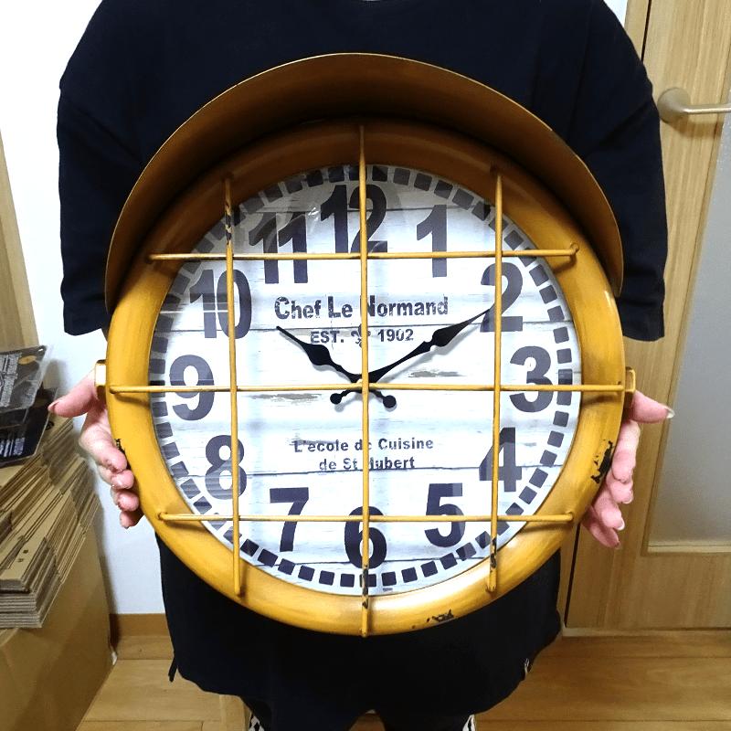 時計 壁掛け サブマリン ウォールクロック 潜水艦 アンティーク