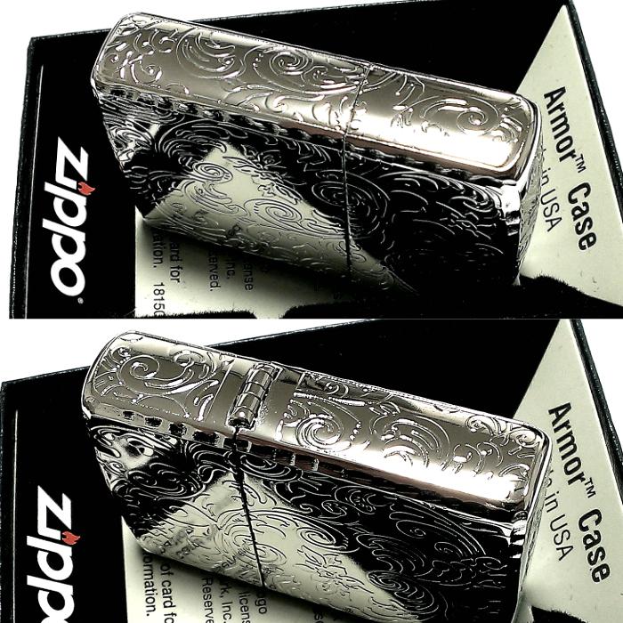 限定価格セール 半額 Zippo アーマー 5面 アラベスク シルバー プラチナ 鏡面 ライター かっこいい 葉 花 コーナーリューター 銀 重厚 メンズ ギフト 魅力的な Kwsrbd Com