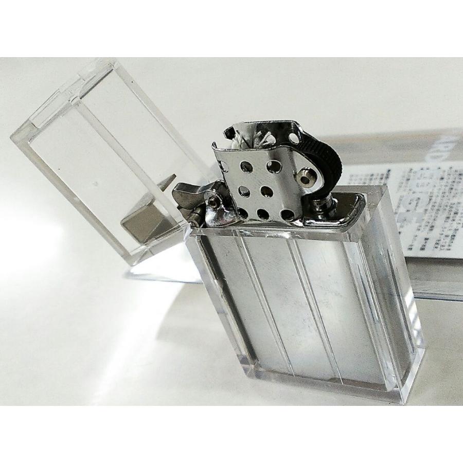 ハードエッジオイルライター クリア 日本製 国産ライター お洒落なクリアボディ 6003 Zippoタバコケース喫煙具のハヤミ 通販 Yahoo ショッピング