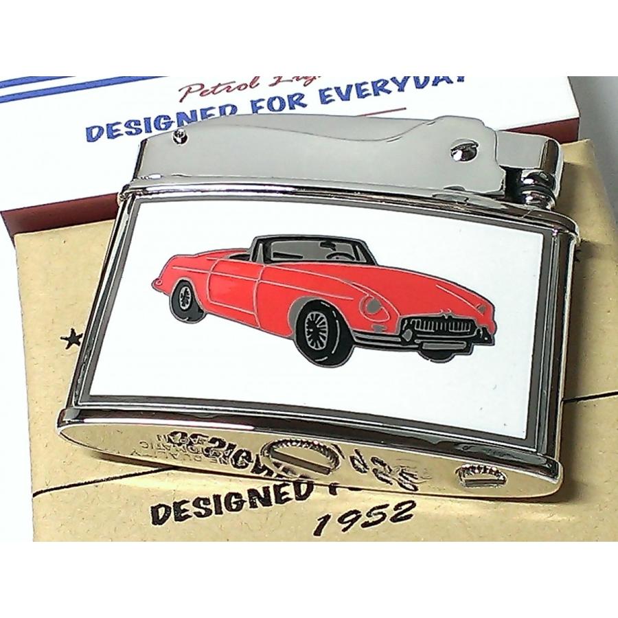 レトロオイルライター オースチン 両面別柄デザイン クラシックカー