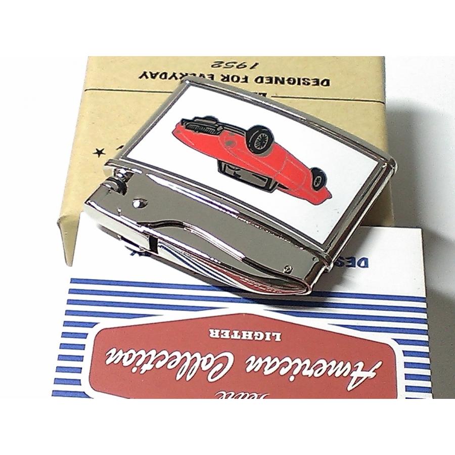 レトロオイルライター オースチン 両面別柄デザイン クラシックカー  