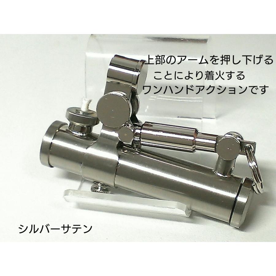 DUKEII レトロオイルライター シルバーサテン 国産ライター デューク2