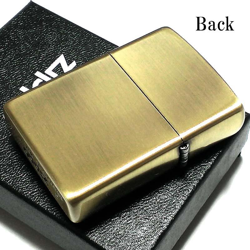 ZIPPO ライター 可愛い 本物の四つ葉のクローバー faith アンティークゴールド ブラス ジッポ かわいい ハート 幸運 ギフトの画像