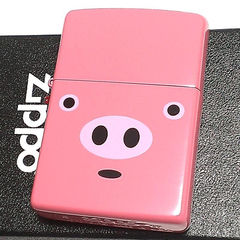 ZIPPO（ジッポー） ライター ブタ アニマルシリーズ ピンク ジッポ 豚 