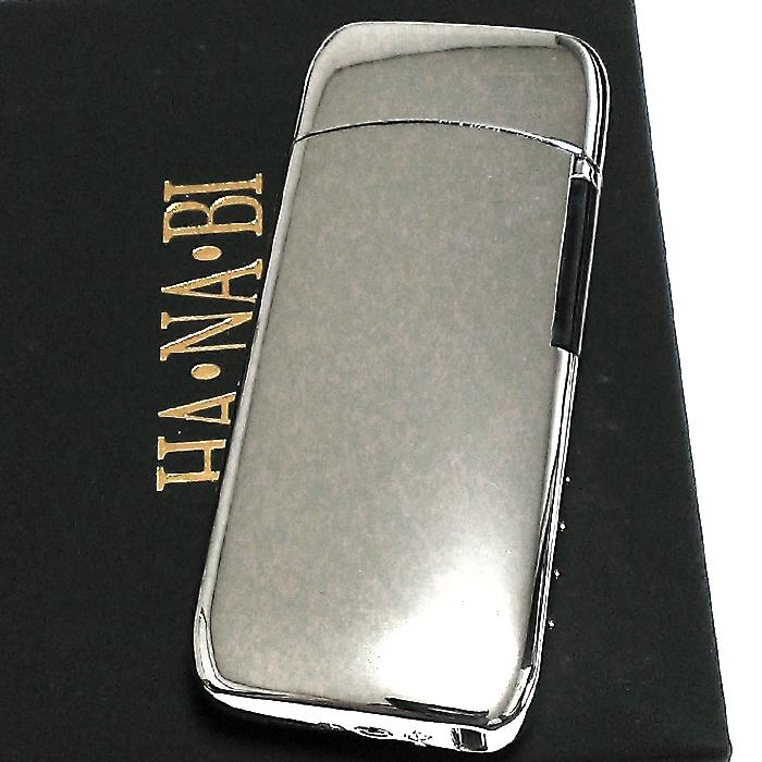 USBライター アークライター HANABI クロムポリッシュ 充電式 オイル