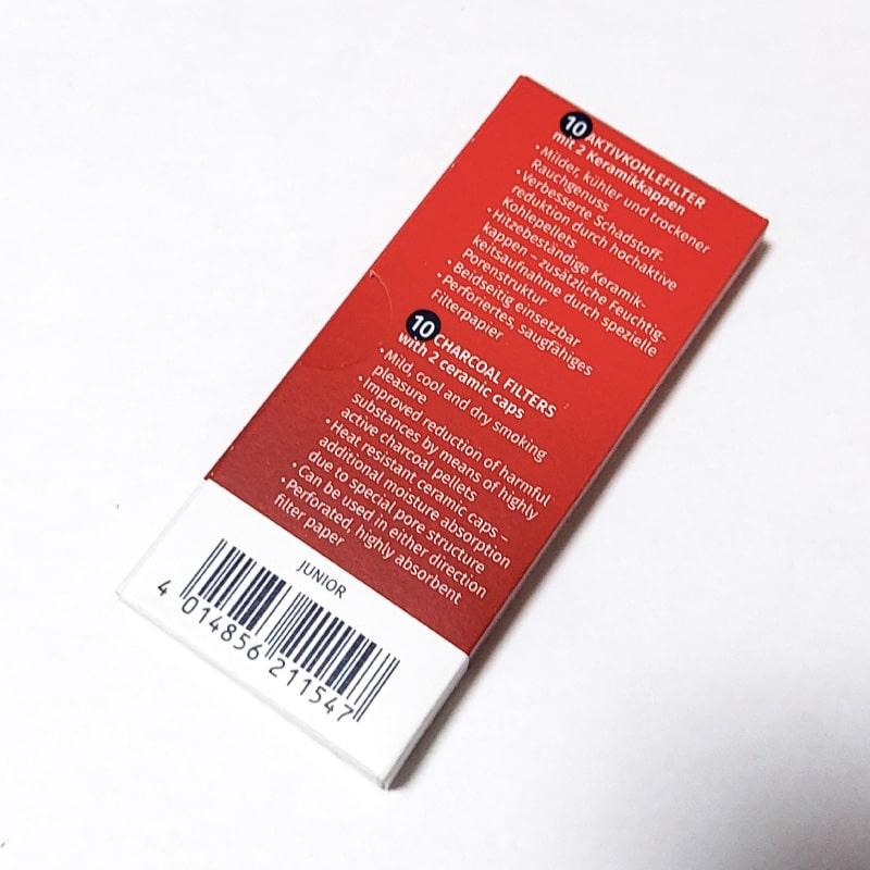 パイプ フィルター 9ミリ 10本 Dr パール カーボン VAUEN ファウエン