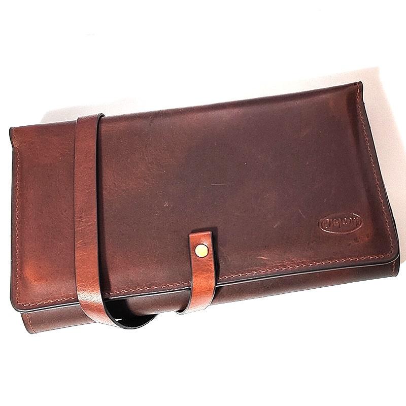 パイプポーチ シャコム 023 レザー ポーチ 2本用 CHACOM 喫煙具 本革