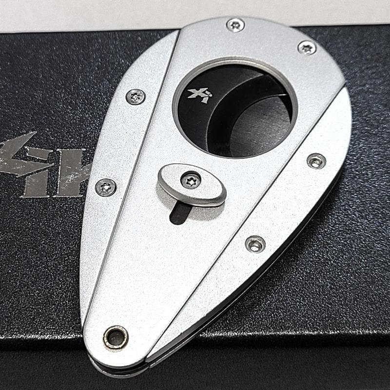 ザイカー 葉巻カッター 21mm オートマチック式 XiKAR 361シルバー 葉巻