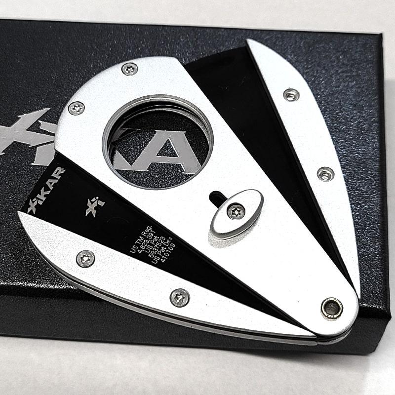 ザイカー 葉巻カッター 21mm オートマチック式 XiKAR 361シルバー 葉巻