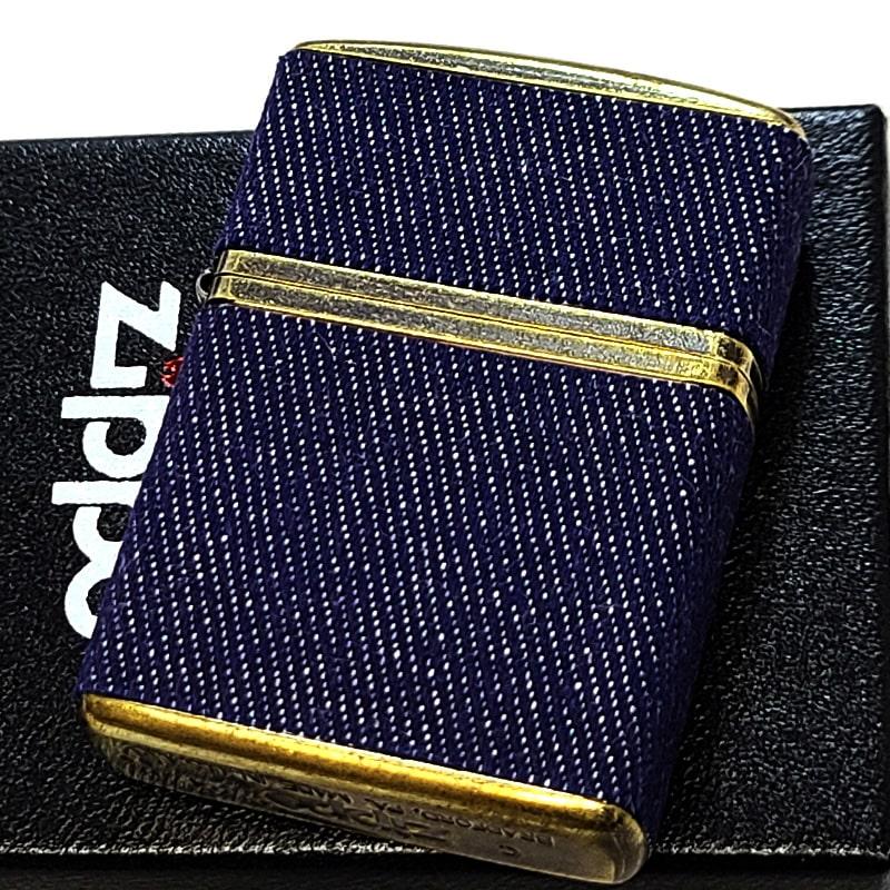 ZIPPO（ジッポー） アーマー 4面加工 クラシックデニム ジッポ 