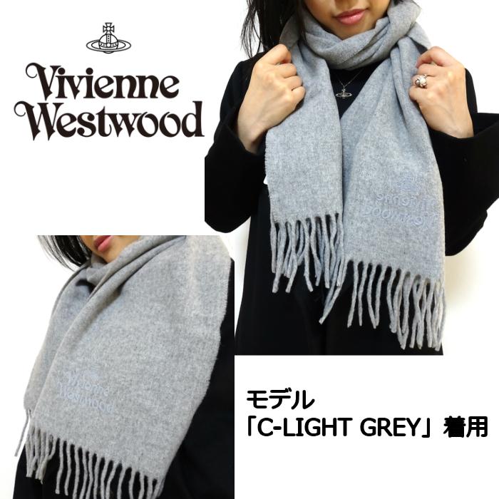 Vivienne Westwood ヴィヴィアンウエストウッド マフラー VIVIAN Vivienne Westwood ヴィヴィアンウエストウッド マフラー VIVIAN