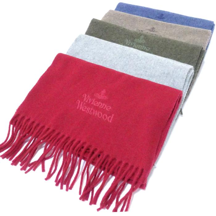 Vivienne Westwood ヴィヴィアンウエストウッド マフラー VIVIAN Vivienne Westwood ヴィヴィアンウエストウッド マフラー VIVIAN