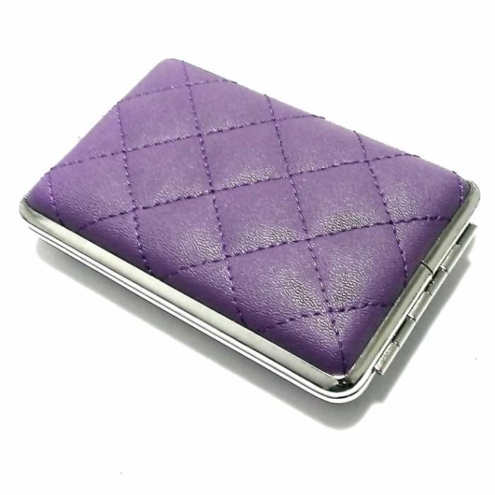 シガレットケース レディース 可愛い タバコケース パープル 女性
