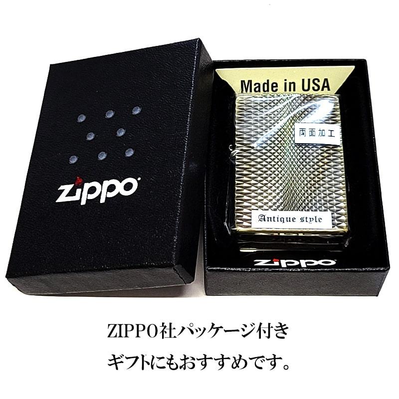ZIPPO（ジッポー） ライター ダイヤモンドカット おしゃれ