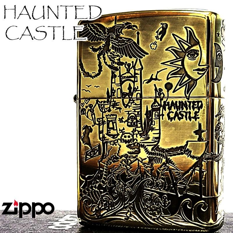 GHOST EXPOD ZIPPO ゴールドフレイム 激レア#キャンプ#鬼滅の刃 牙狼 GARO 20周年記念ZIPPOライター 魔戒金色 豪華装飾 パチンコ 魔導