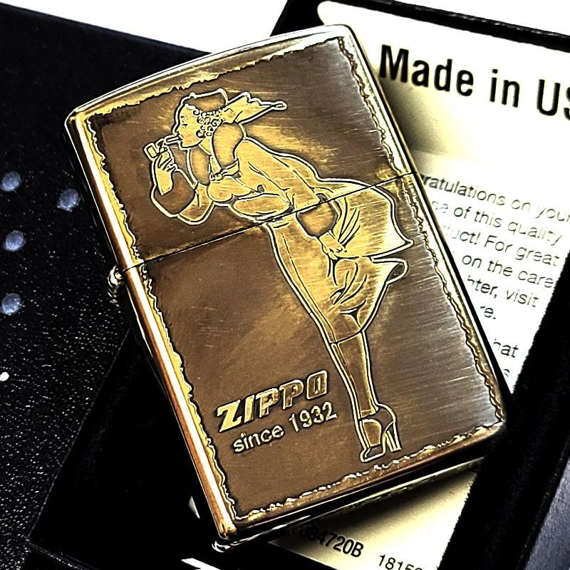 ZIPPO（ジッポー） ライター ウィンディ 裏面柄違い ビンテージ加工
