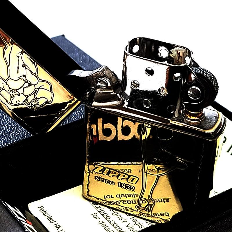 ZIPPO（ジッポー） ライター ウィンディ 裏面柄違い ビンテージ加工