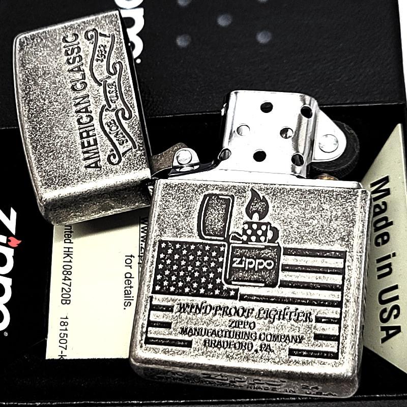 ZIPPO（ジッポー） ライター アメリカン クラシック アンティーク 
