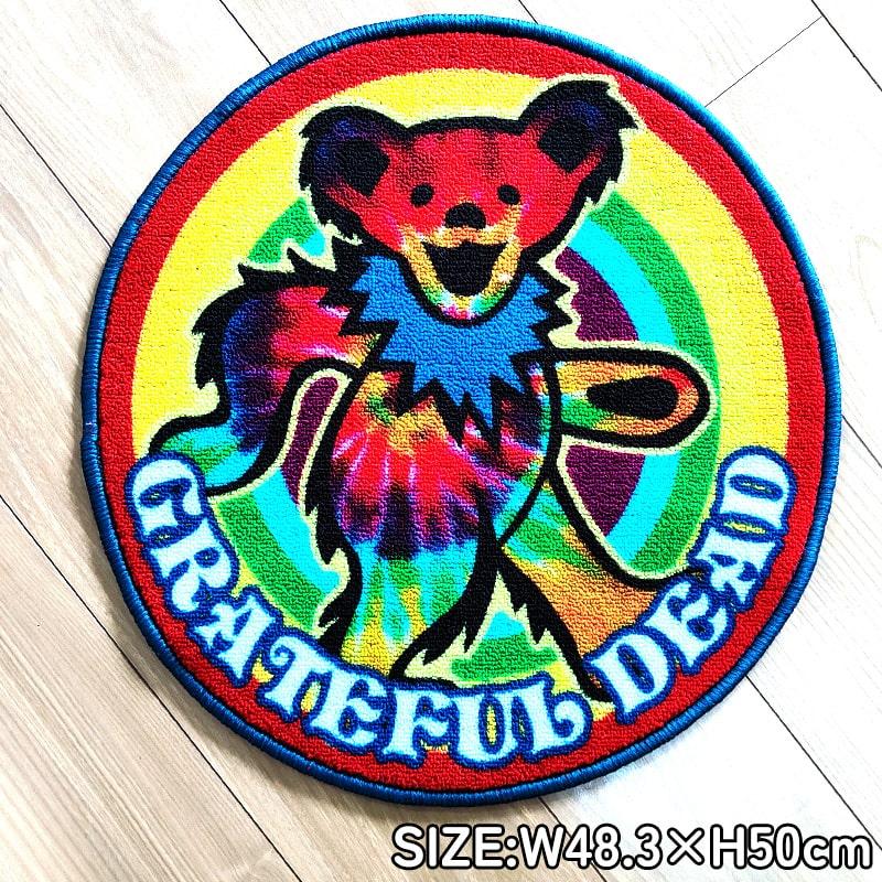 アメリカン レトロ 玄関マット グレイトフルデッド 屋内