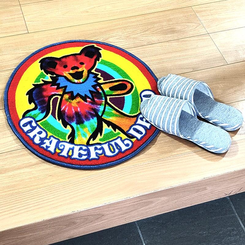 アメリカン レトロ 玄関マット グレイトフルデッド 屋内