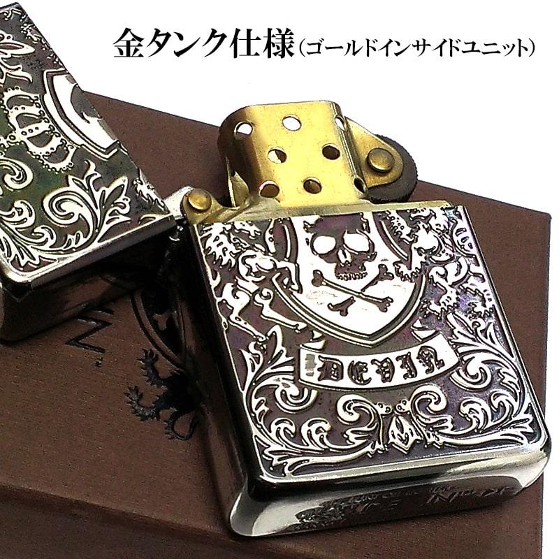 ライテック オイルライター DEVIN フリント式 ロゴ 銀 デヴィン