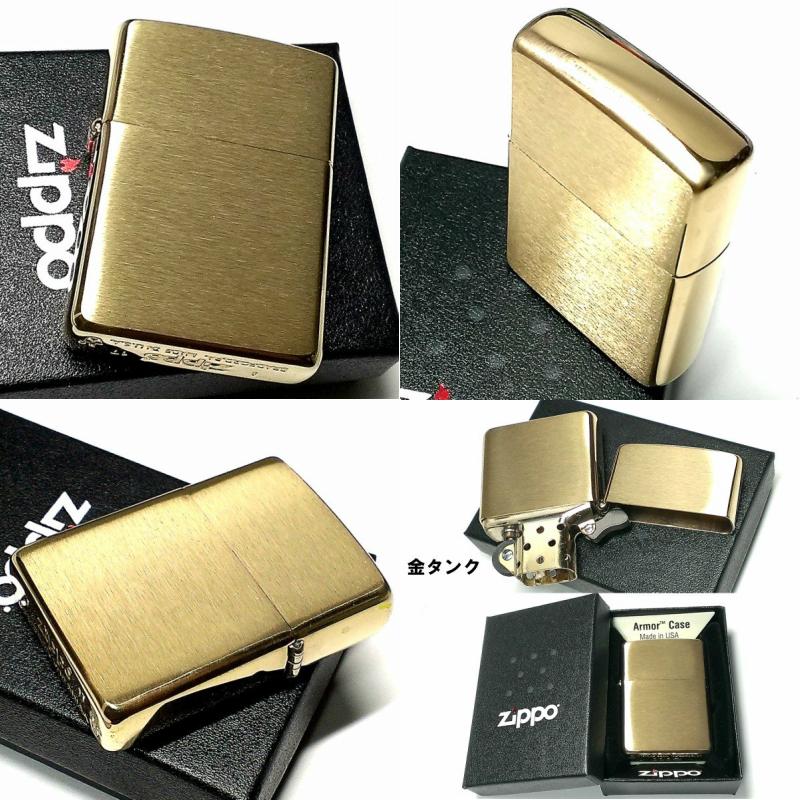 ZIPPO 10個 セット ライター まとめ買い ゴールドサテン ブラス 