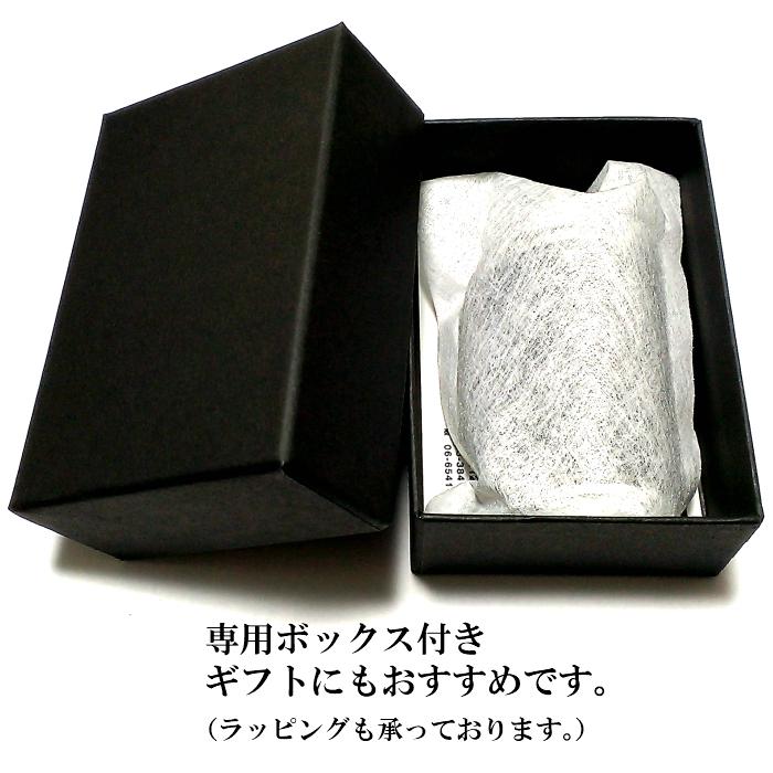 携帯灰皿 コードバン ブラック おしゃれ 革巻き 本馬革巻き タバコ