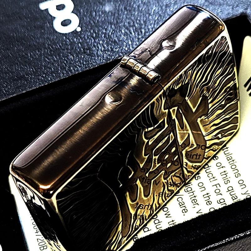 ZIPPO（ジッポー） 漢字 そしじ ジッポ ライター アンティークゴールド 