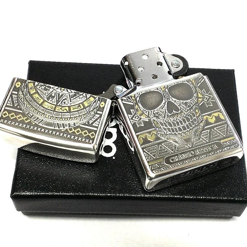 ZIPPO スカル&クロス（BIGケース付き） ZIPPO スカル&クロス（BIGケース付き） ZIPPO スカル&クロス