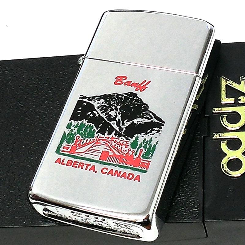 ZIPPO（ジッポー） ライター スリム カナダ製 1999年製 バンフ