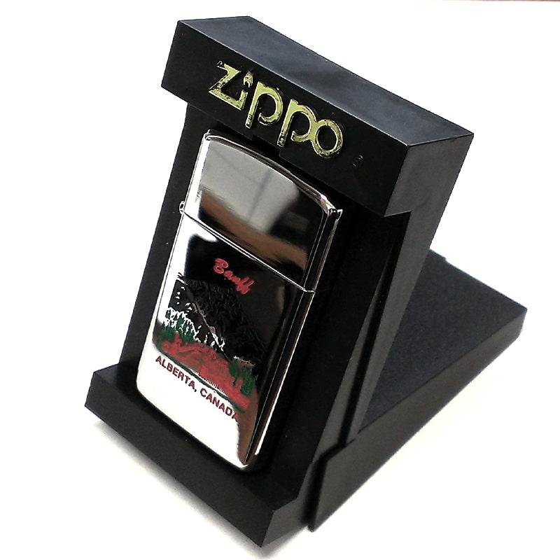 ZIPPO（ジッポー） ライター スリム カナダ製 1999年製 バンフ