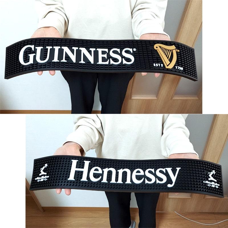 バーマット バドワイザー ギネス ジムビーム ヘネシー かっこいい