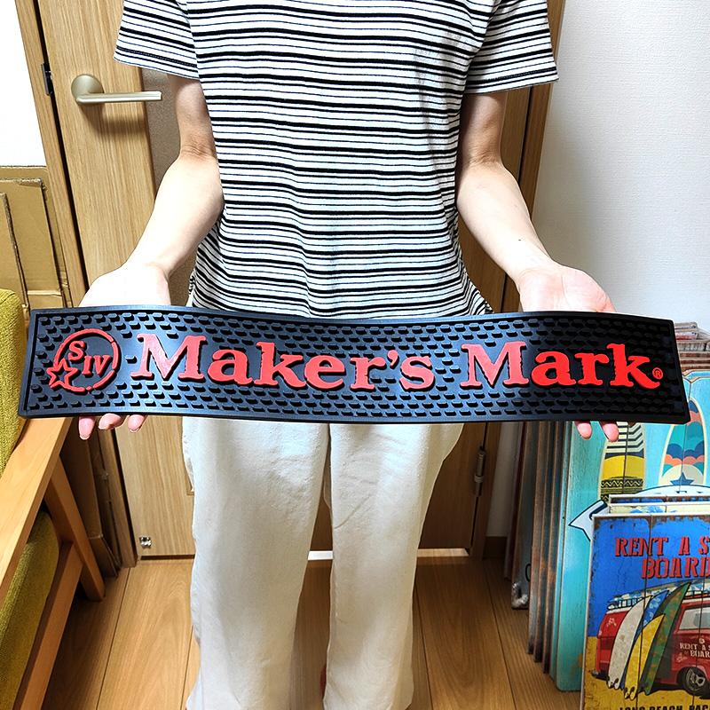 アメリカン レトロ バーマット ラバー お酒 メーカーズマーク