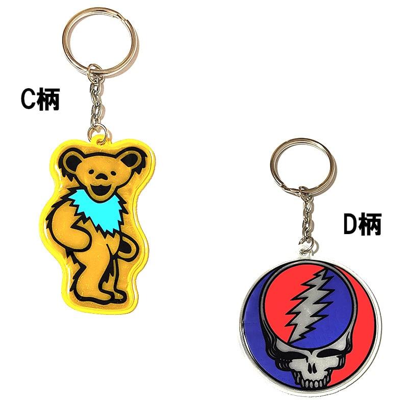 Grateful Dead（グレイトフル・デッド） デッドベア リフレクター