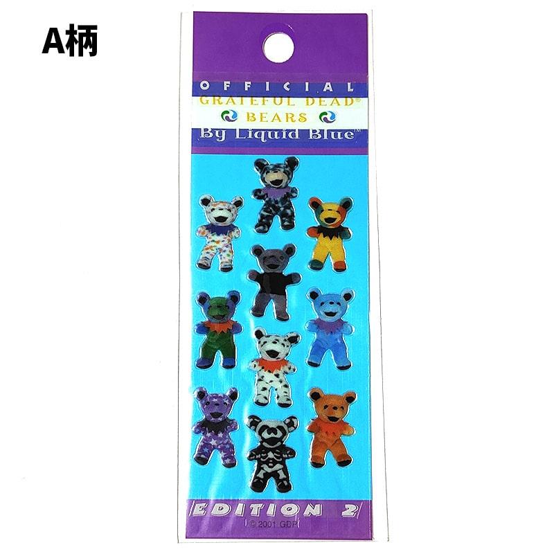 リミテッドエディションGRATEFUL DEAD ぬいぐるみ　ステッカー　セット ステッカー デッドベア 可愛い シール グレイトフルデッド 選べる