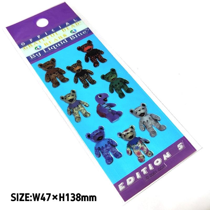 ステッカー デッドベア 可愛い シール グレイトフルデッド 選べる