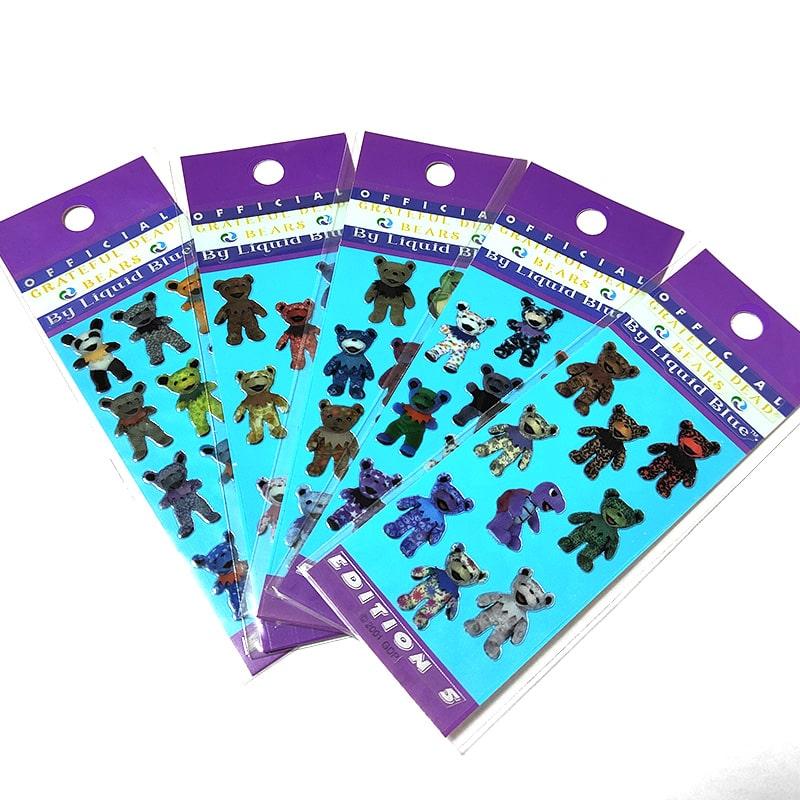 ステッカー デッドベア 可愛い シール グレイトフルデッド 選べる