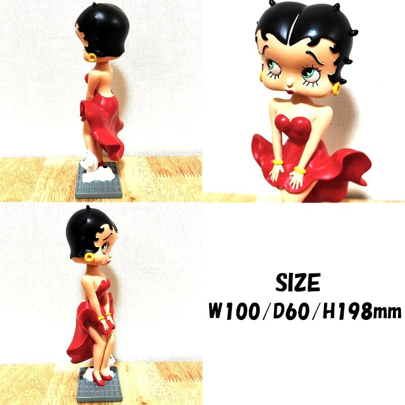 BETTY BOOP フィギュア ベティ・ブープ 首振り人形 ニューヨーク BETTY BOOP フィギュア ベティ・ブープ 首振り人形 ニューヨーク