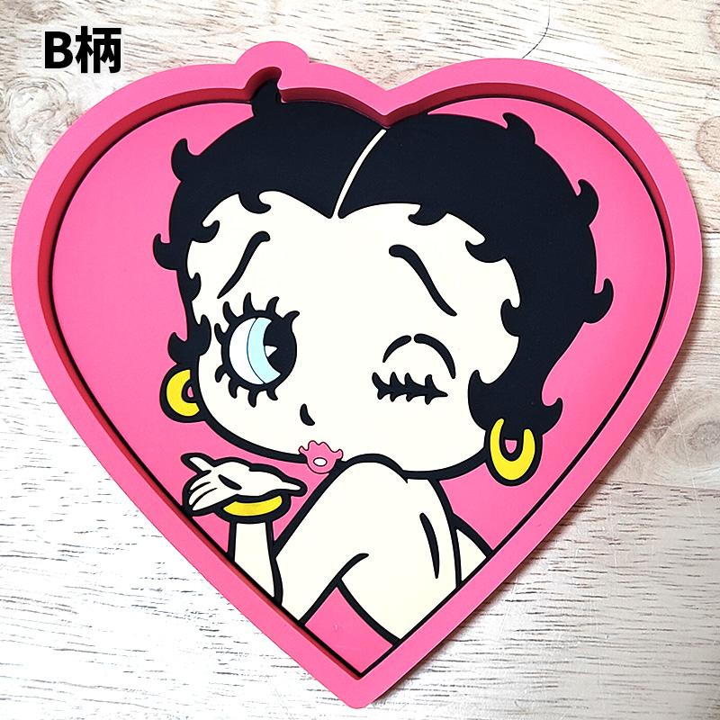 BETTY BOOP（ベティ ブープ） ラバートレイ かわいい 選べる 3タイプ